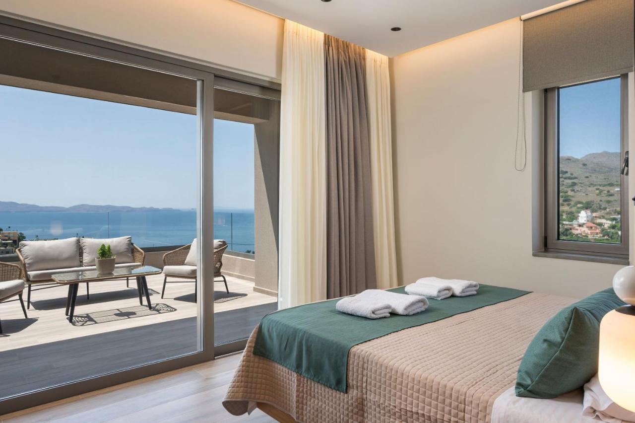 Ravdhoúkha Villa Ekphrasis With Sea View And Jacuzzi מראה חיצוני תמונה