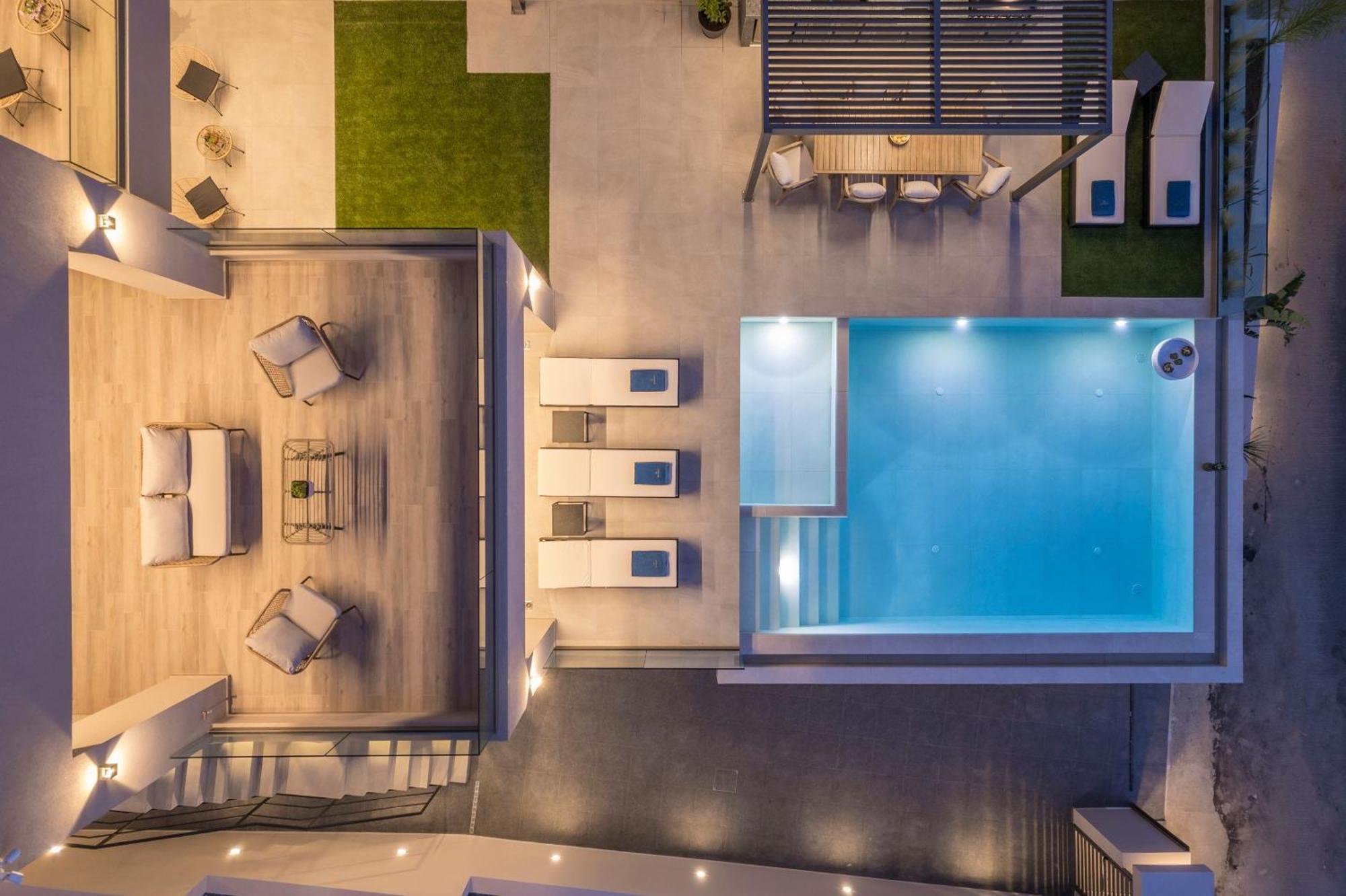 Ravdhoúkha Villa Ekphrasis With Sea View And Jacuzzi מראה חיצוני תמונה