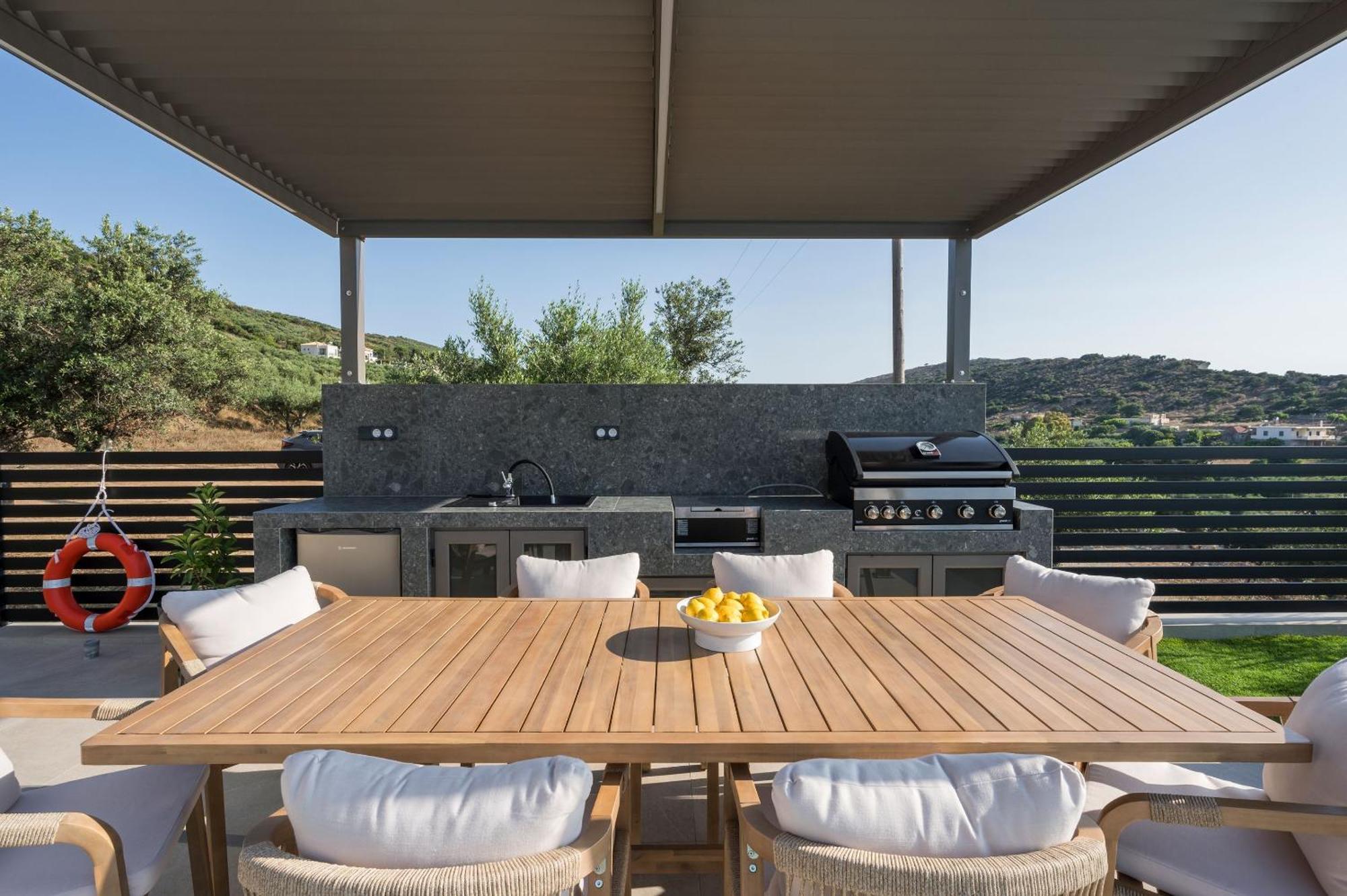 Ravdhoúkha Villa Ekphrasis With Sea View And Jacuzzi מראה חיצוני תמונה