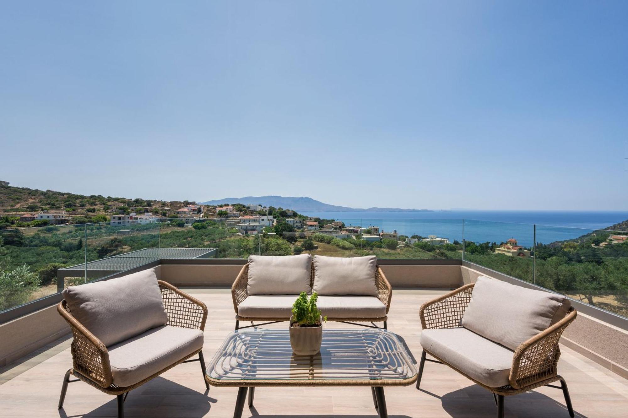 Ravdhoúkha Villa Ekphrasis With Sea View And Jacuzzi מראה חיצוני תמונה