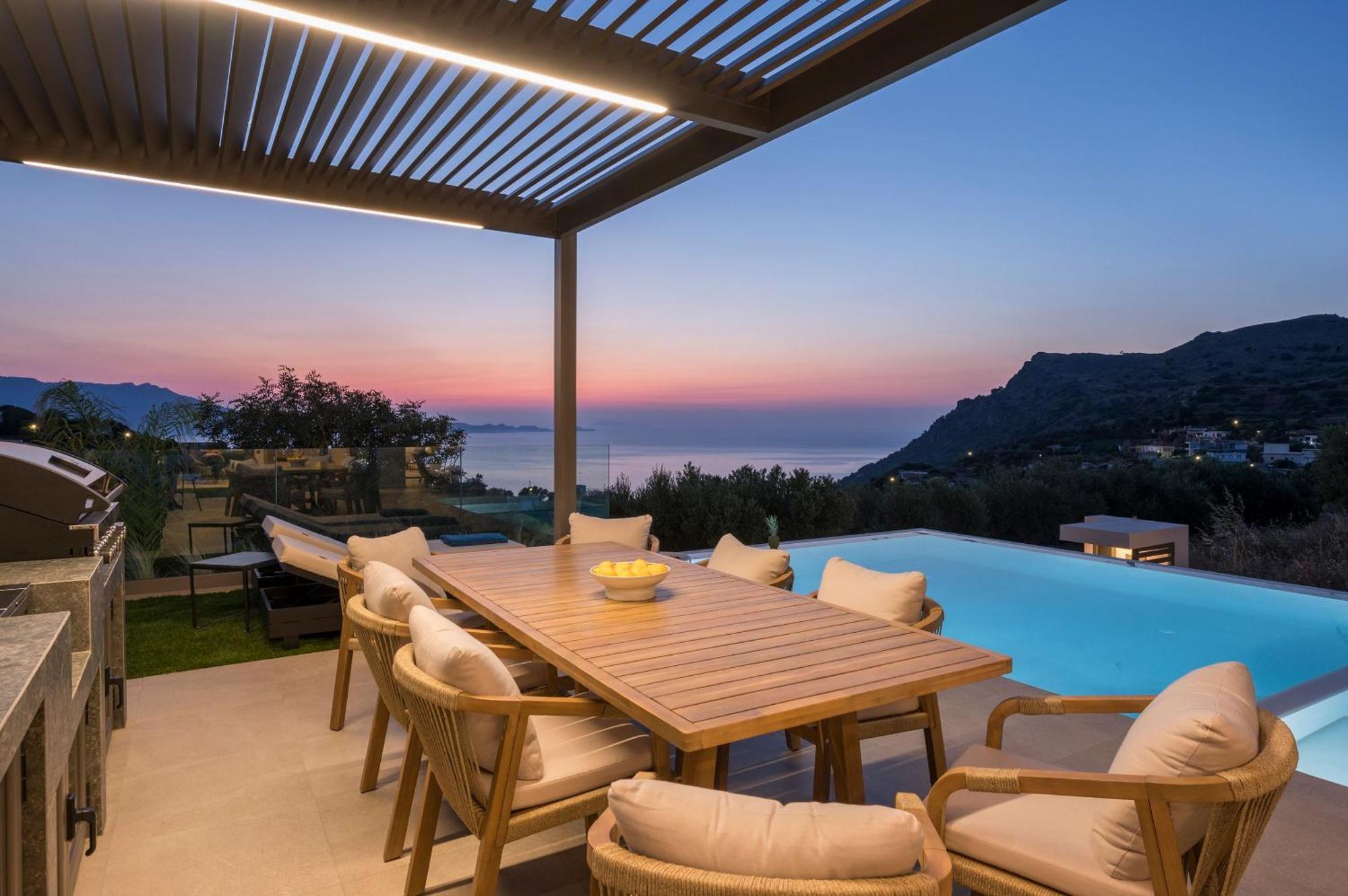 Ravdhoúkha Villa Ekphrasis With Sea View And Jacuzzi מראה חיצוני תמונה