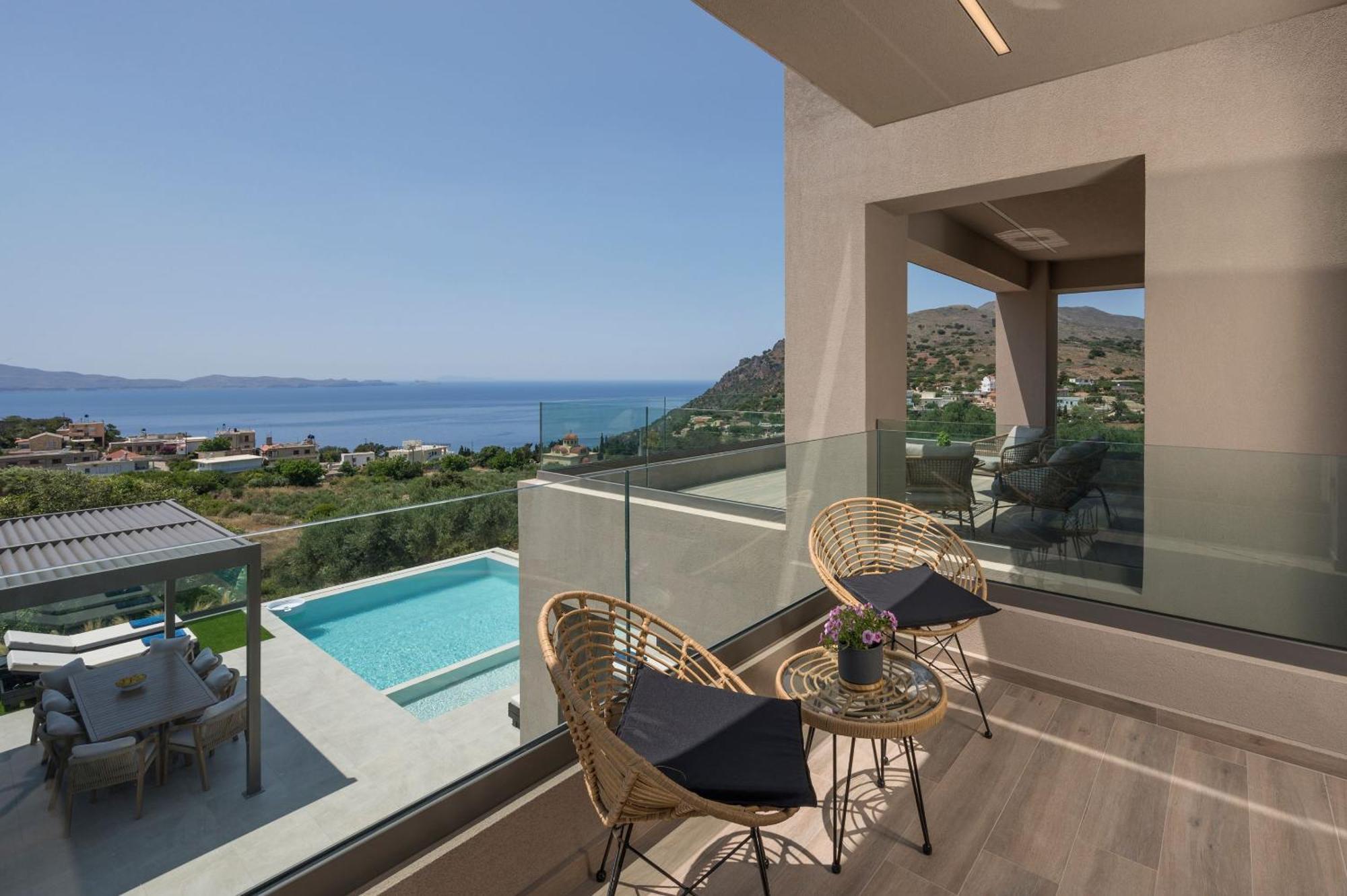 Ravdhoúkha Villa Ekphrasis With Sea View And Jacuzzi מראה חיצוני תמונה