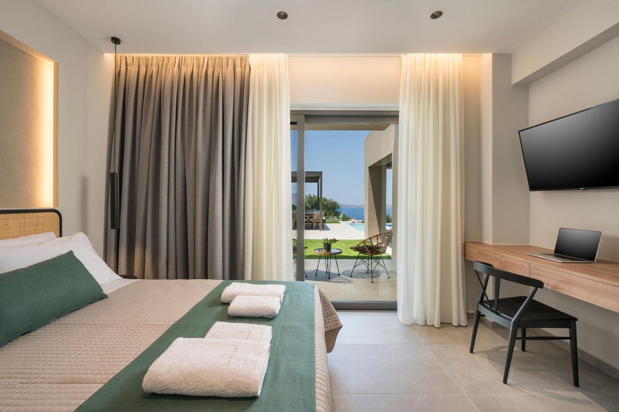 Ravdhoúkha Villa Ekphrasis With Sea View And Jacuzzi מראה חיצוני תמונה